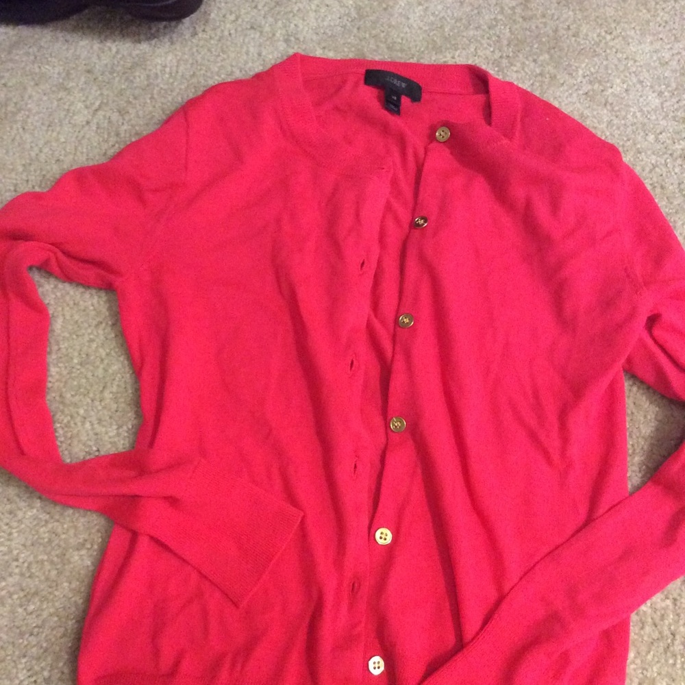 J crew cardigan